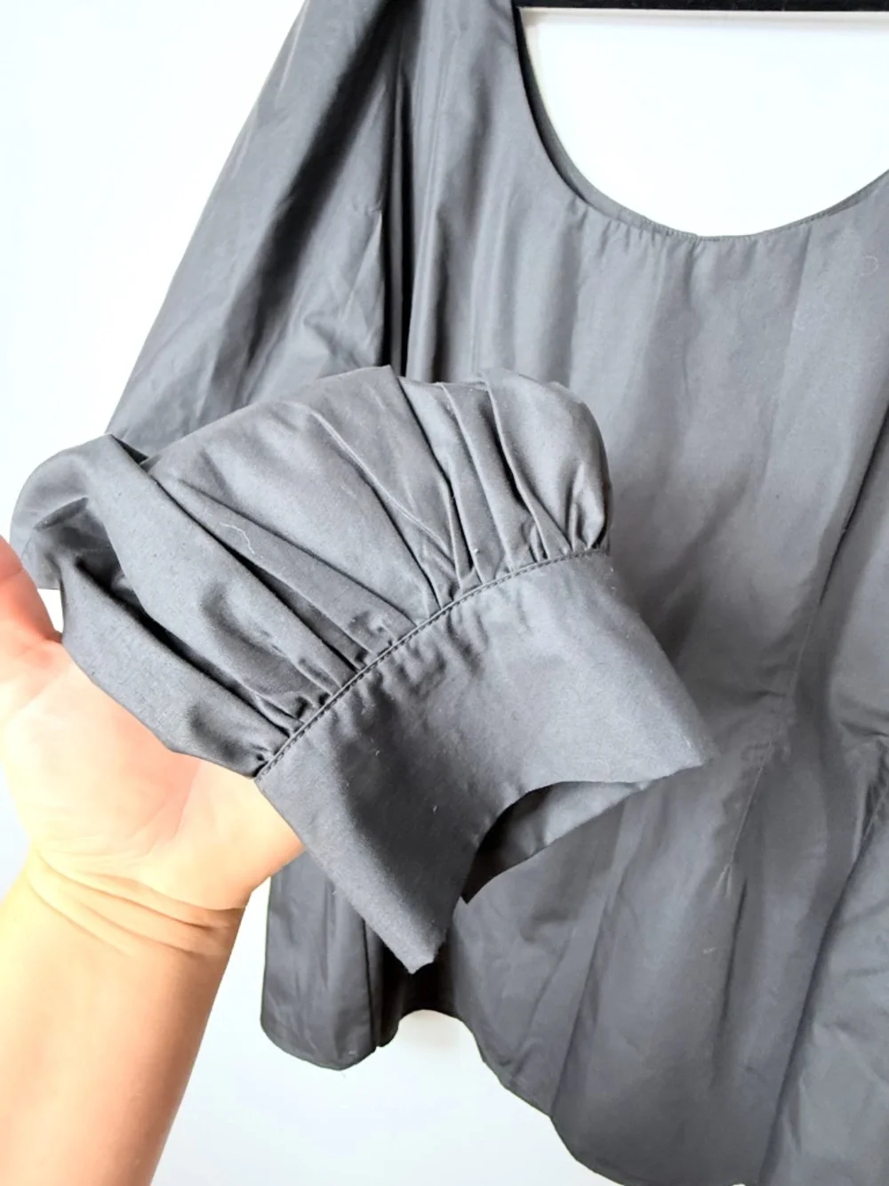 Tuckernuck Pomander Place Dianne‎ Blouse Size XXL Fitted Waist Puff Sleeve (X)